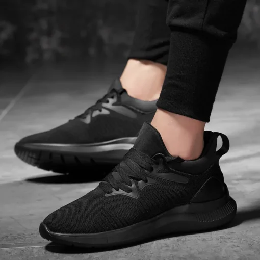 New Men Sneakers Elevator Shoes Height Increase Shoes for Men Mesh Breathable Height Increasing Shoes Man Increase Shoes 6-10CM - Image 2