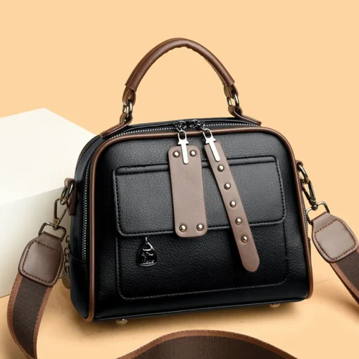 High Quality Small Square Bag Spring/summer 2025 New Women's Large Capacity Handbag Fashionable Commuting Shoulder Crossbody Bag - Image 2