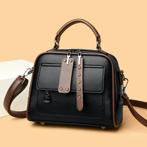 High Quality Small Square Bag Spring/summer 2025 New Women's Large Capacity Handbag Fashionable Commuting Shoulder Crossbody Bag - Image 3